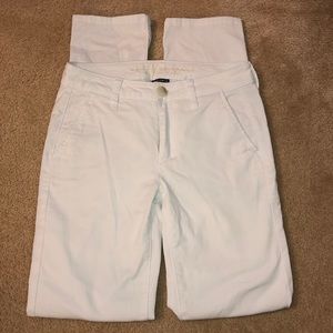 American Eagle white khakis